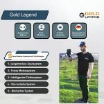 Gold Legend metal detector Feature-Übersicht mit Anwendung im Feld