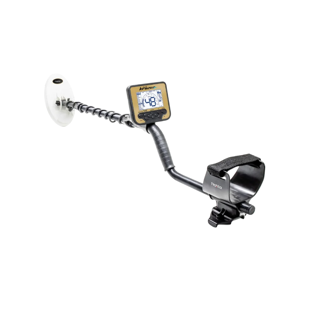 Nokta Makro Gold Kruzer Metalldetektor mit Suchspule, LCD-Display und Armstütze