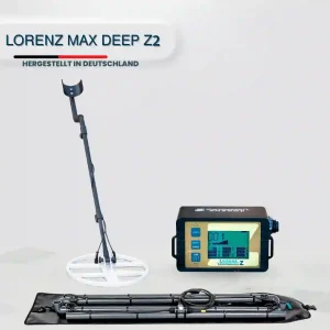 Lorenz MAX DEEP Z2 mit Suchspule und Steuergerät (Produktfoto)