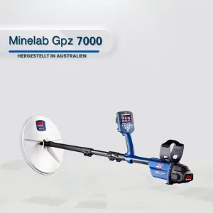 Minelab GPZ 7000 Goldsuchgerät mit Spule, Gestänge und Bedienmodul