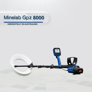 Minelab GPZ 8000 Golddetektor mit Suchspule