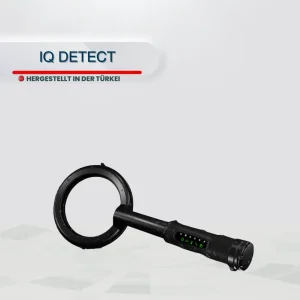 iQ Detect Hand-Metalldetektor mit Suchspule für Metallortung und Schatzsuche